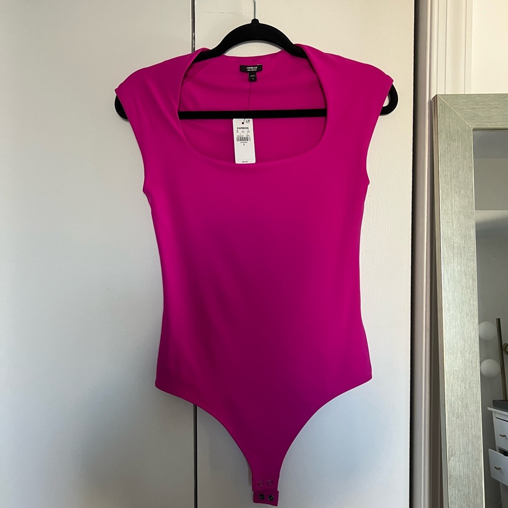 Express Bright Pink Bodysuit